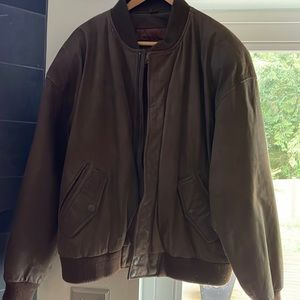 Leather jacket